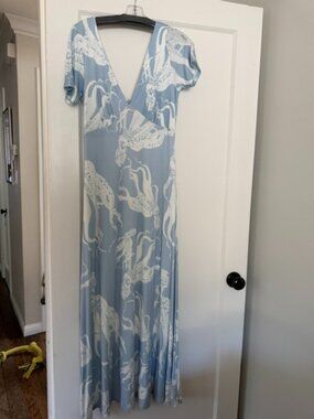 Paradise Now Long Blue Dress